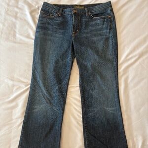 David Kahn Dark Wash Boot Cut Jeans Size 12